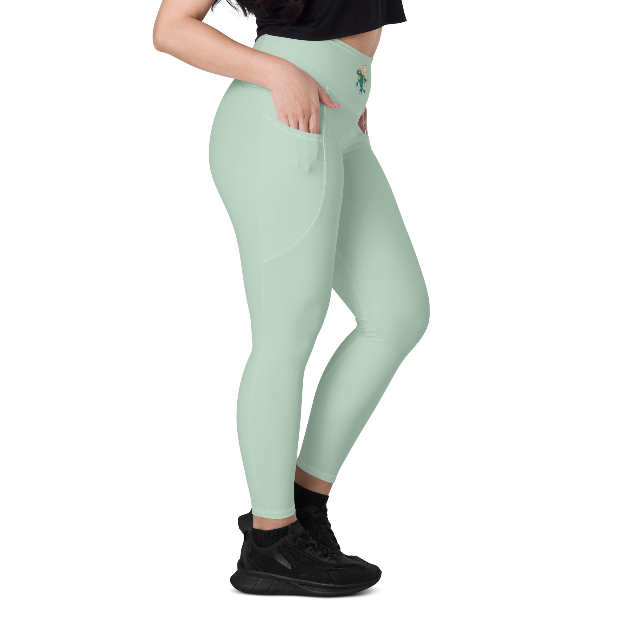 Fairy Frog Leggings with Pockets | All Sizes